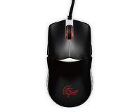 Ducky Feather Omron Switches czarno-biała - 658641 - zdjęcie 1